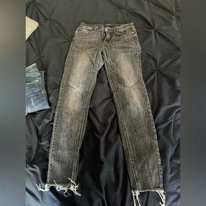 Judy Blue Gray Acid Wash Skinny